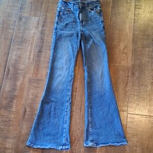 American Eagle Outfitters Blue Flare Jeans